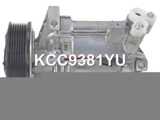 Компрессор кондиционера, ориг. номер 92600BV80A, 926003ZL1A, 926008367R, 926005727R, KCC1381YU, 92600A092A, KCC1381GW, KCC1381KA, KCC1381PK, KCC1381ZS, KCC9381YU, 2763000Q4H, 8200818552, 926007836R, Nissan Pulsar NB17 2014-2018