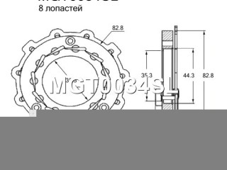 Ремкомплект турбины, ориг. номер 54399700070, 54399700030, 54399700027, 54399700063, 54399700066, 54399700080, 54399700053, 54399700059, 54399700061, 54399700110, 54399700112, 54399700064, MTK3307TT, MTK6141BE, MTK6141SL, MTK3303NM, MTK3303SL, MTK0778NR, MTK0778TD, 54399700113, MTK0777TD, MGT0034SL, 3000016025, 54391605018, NZ34, MGT0034BE, MGT0034NR, MGT0034TC, 1303039831, MGT0034TT, MGT0034WA, Renault Grand Scenic 3 2012-2013