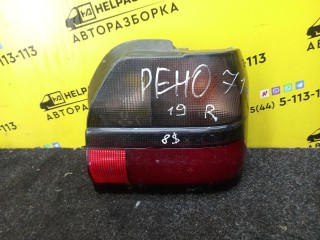 фонарь задний правый, Renault 19 2 поколение 1992-2000
