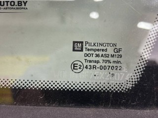 стекло кузовное боковое левое, ориг. номер AS2, 36AS2M129, WOLOTGF75X2307458, Opel Zafira A 1999-2003