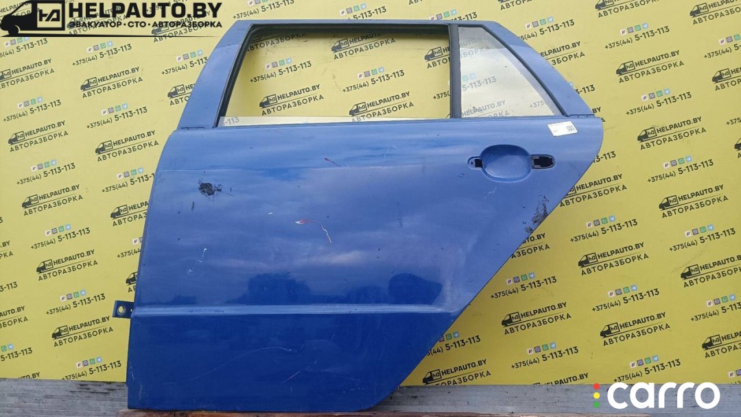 дверь задняя левая Skoda Fabia 1 поколение [рестайлинг] 2004-2007, AZQ, фото 1