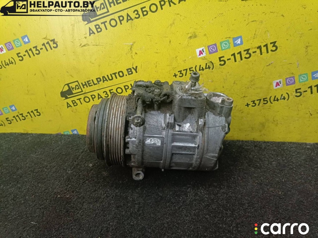 компрессор кондиционера Mercedes-Benz E W210 1995-1999, OM 611A (60 KW CDI), 2.2 л, фото 1