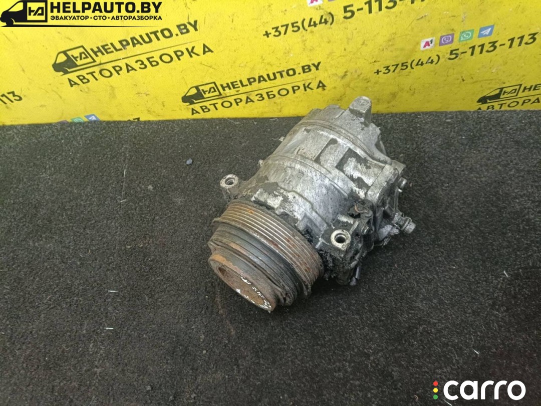 компрессор кондиционера Mercedes-Benz E W210 1995-1999, OM 611A (60 KW CDI), 2.2 л, фото 4