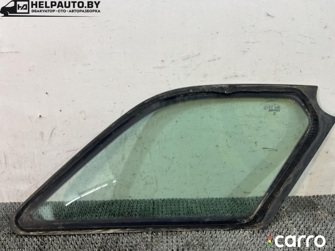 стекло кузовное боковое левое Peugeot 306 1 поколение [рестайлинг] 1997-2002, левый руль, 43R000464, фото 2