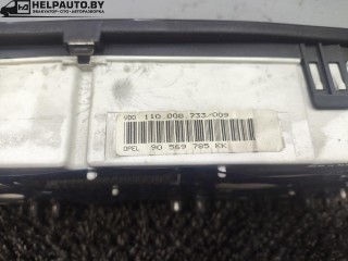 панель приборов (щиток), ориг. номер 90569785KK, 110008733009, Opel Vectra B [рестайлинг] 1999-2002