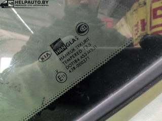 стекло кузовное заднее левое, ориг. номер 43R-000371, DOT184AS3M531, Kia Sorento 1 поколение 2002-2006