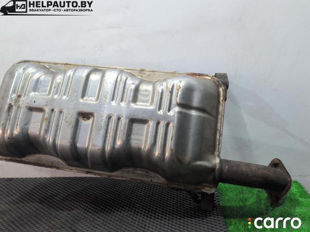 глушитель Kia Sorento 1 поколение 2002-2006, D4CB, 2.5 л, фото 9