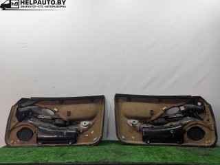 Обшивка двери передней левой (дверная карта), Hyundai Coupe 1 поколение 1996-1999