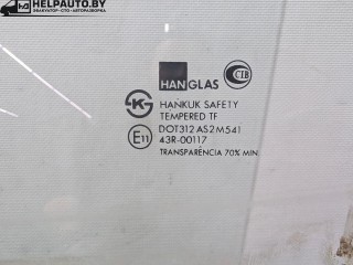 стекло двери передней левой, ориг. номер 43R-00117, DOT312AS2M541, Hyundai Coupe 1 поколение 1996-1999