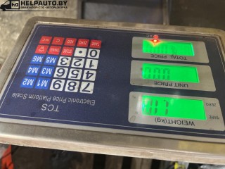 ремень безопасности задний правый, ориг. номер H8800504R80293, Kia Joice 1 поколение 1999-2004