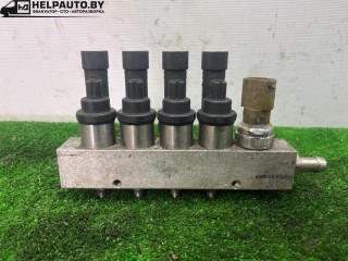 топливная рампа, ориг. номер 110R-000005, 67T-010185, Daewoo Evanda 1 поколение 2002-2005