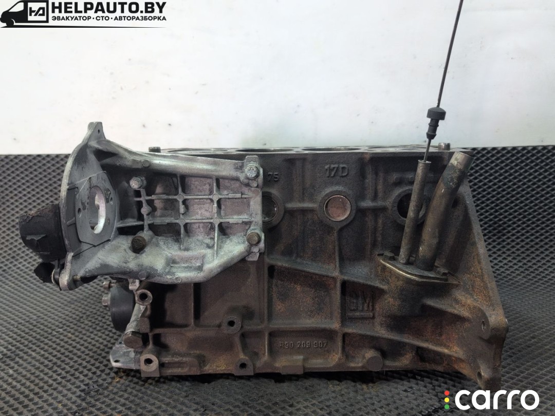 блок цилиндров Opel Astra F [рестайлинг] 1994-2002, 1.7 л, 90209907, фото 7