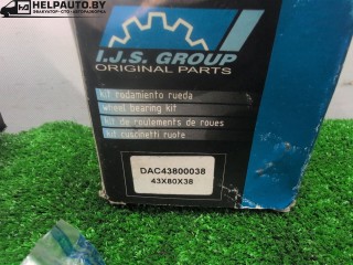 подшипник ступицы задний левый, ориг. номер DAC43800038, 19-1165BRG, Volkswagen Sharan 1 поколение [рестайлинг] 2000-2003