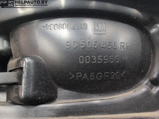 ручка внутренняя двери передней правой, ориг. номер 90506460, 008062349, 0035966, Opel Vectra B 1995-2000