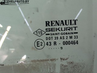 стекло двери задней левой, ориг. номер 43R000464, DOT39AS2M33, Renault Megane 1 поколение [рестайлинг] 1999-2003