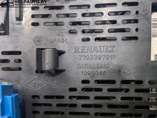 блок предохранителей, ориг. номер 1096046, 7703397911, 7703297930, 1097017, 7703397946, Renault Megane 1 поколение [рестайлинг] 1999-2003