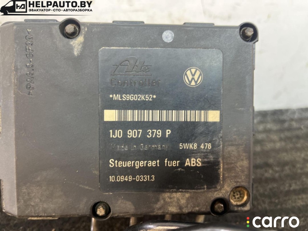 блок ABS SEAT Toledo 2 поколение 1998-2004, 1J0907379P, фото 7