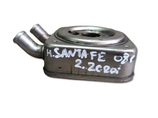 теплообменник масляного фильтра Hyundai Santa Fe 1 поколение [рестайлинг] 2004-2012, 2.2 л
