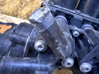 кран отопителя (печки), Audi A8 D3 [2-й рестайлинг] 2007-2010