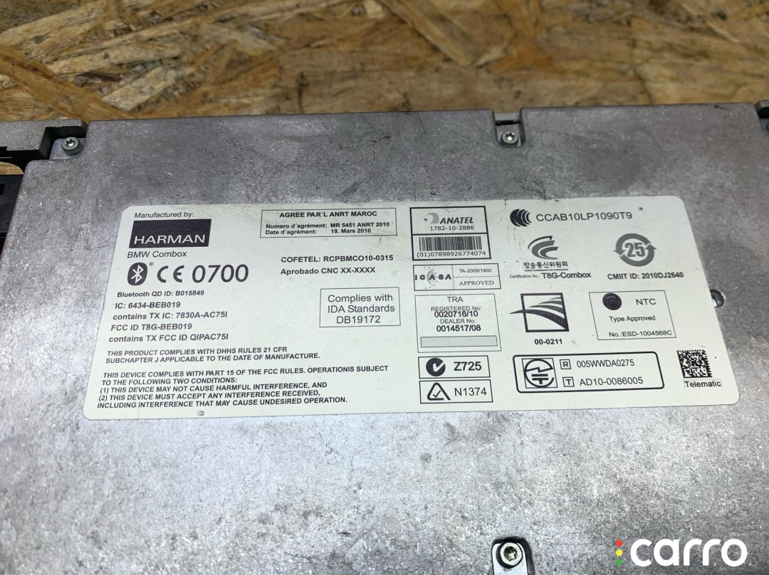 Combox BMW X5 E70 [рестайлинг] 2010-2013, 9257161, фото 5
