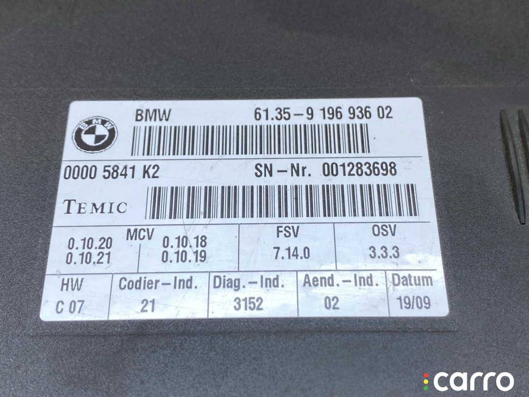 ЭБУ сиденья BMW X5 E70 2006-2010, 61359148265, фото 4