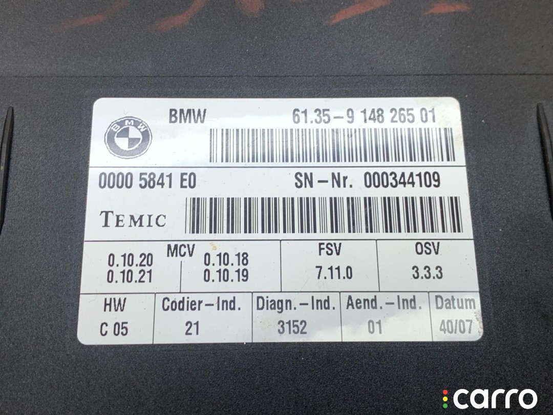 ЭБУ сиденья BMW 3 E92/E93 2004-2008, 61359148265, фото 6