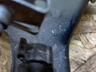крепление фары (кронштейн фары) правой, ориг. номер 41357298038, 7298038, BMW 3 F30/F31 2011-2016