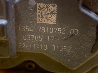 дроссельная заслонка, ориг. номер 7810752, 13547810752, BMW X5 F15 2013-2018