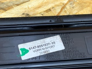 накладка внутренняя на порог, ориг. номер 51478051037, 8051037, 51478059015, 8059015, BMW 3 F30/F31 2011-2016