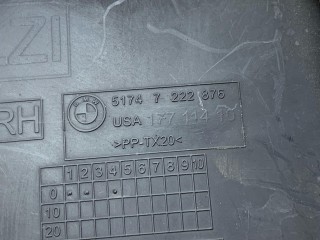 решётка бампера боковая правая, ориг. номер 7222876, BMW X5 E70 [рестайлинг] 2010-2013