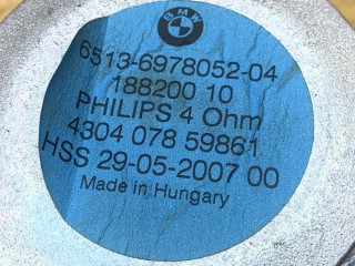 динамик, ориг. номер 65126978052, 6978052, BMW X5 E70 2006-2010