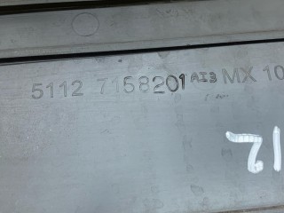 бленда под номер передняя, ориг. номер 7158201, 51127158201, BMW X5 E70 2006-2010