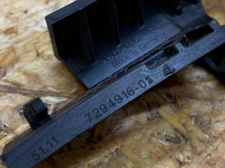 крепление фары (кронштейн фары) правой, ориг. номер 7294916, 51117294916, BMW 3 GT F34 2011-2016