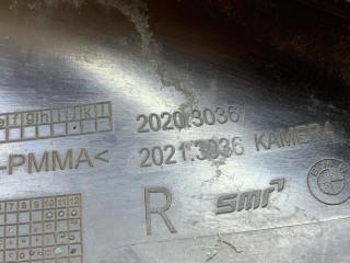 корпус зеркала наружного правого, ориг. номер 51167284130, 20203036, 7284130, BMW 3 F30/F31 2011-2016