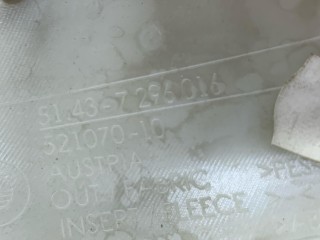 обшивка стойки передней правая, ориг. номер 7296016, 51437296020, 7296020, 51434824132, 4824132, BMW 3 F30/F31 [рестайлинг] 2015-2020