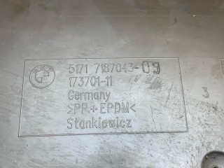 передняя часть подкрылка переднего левого, ориг. номер 51717187043, 7187043, BMW 5 F10/F11 2009-2013