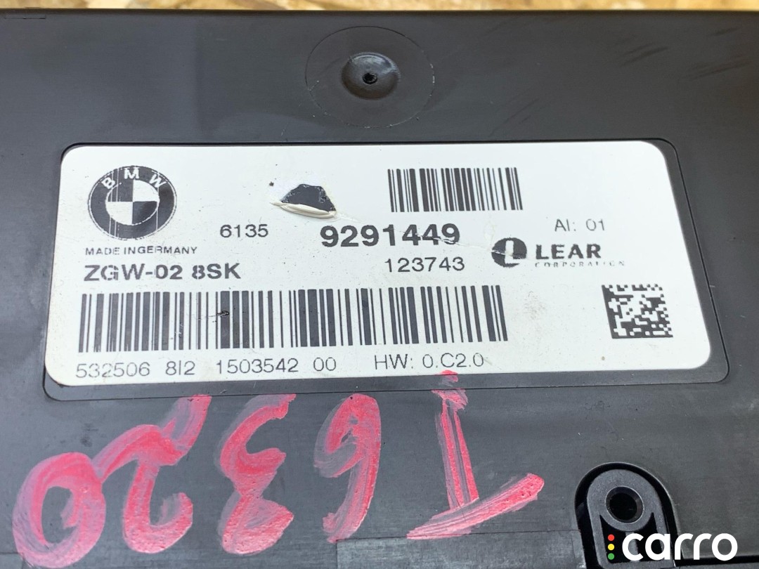 блок управления ZGW BMW 5 F10/F11 2009-2013, 9393659, фото 4