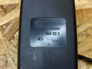 замок ремня безопасности передний левый, ориг. номер 72119115305, 6157964, 9115305, BMW 5 F10/F11 2009-2013