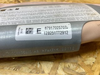 подушка безопасности сиденья передняя левая, ориг. номер 72129170257, 9170257, 87917025707, BMW 5 F10/F11 2009-2013