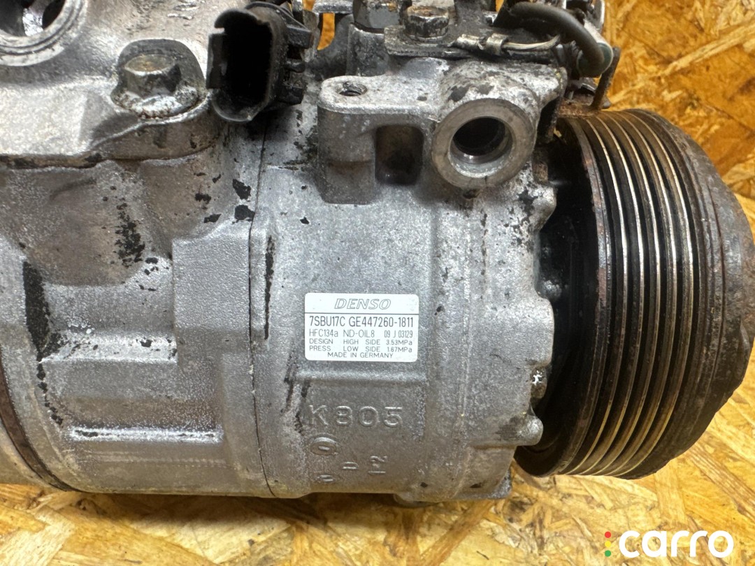 компрессор кондиционера BMW 6 E63/E64 [рестайлинг] 2007-2010, 3.0 л, 447260, фото 5