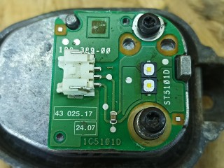 модуль LED, ориг. номер 63117419615, 7419615, ST5101D, BMW 3 F30/F31 [рестайлинг] 2015-2020