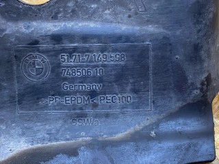 пластик передний, ориг. номер 51717149598, 7149598, 51717201516, 7201516, BMW 6 E63/E64 [рестайлинг] 2007-2010