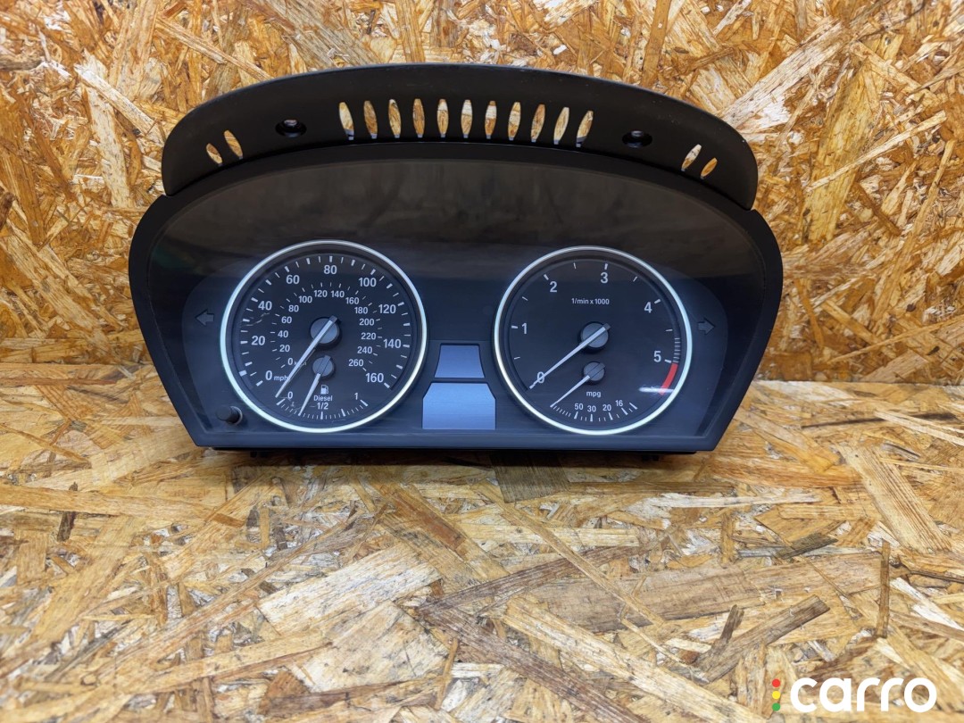 панель приборов (щиток) BMW X5 E70 2006-2010, левый руль, 6976284, фото 1