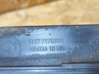 накладка колесной арки задняя правая, ориг. номер 7176330, 51127176330, 7276330, BMW X6 E71 [рестайлинг] 2012-2014