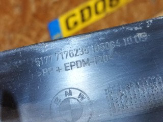 накладка колесной арки передняя левая, ориг. номер 7176235, 51127176235, BMW X6 E71 [рестайлинг] 2012-2014