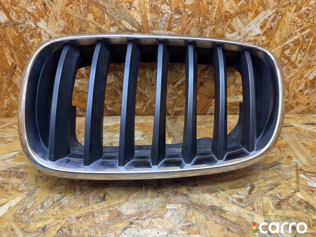 решетка радиатора левая BMW X5 E70 [рестайлинг] 2010-2013, N57 D30 A, 3.0 л, 51137157687, фото 1