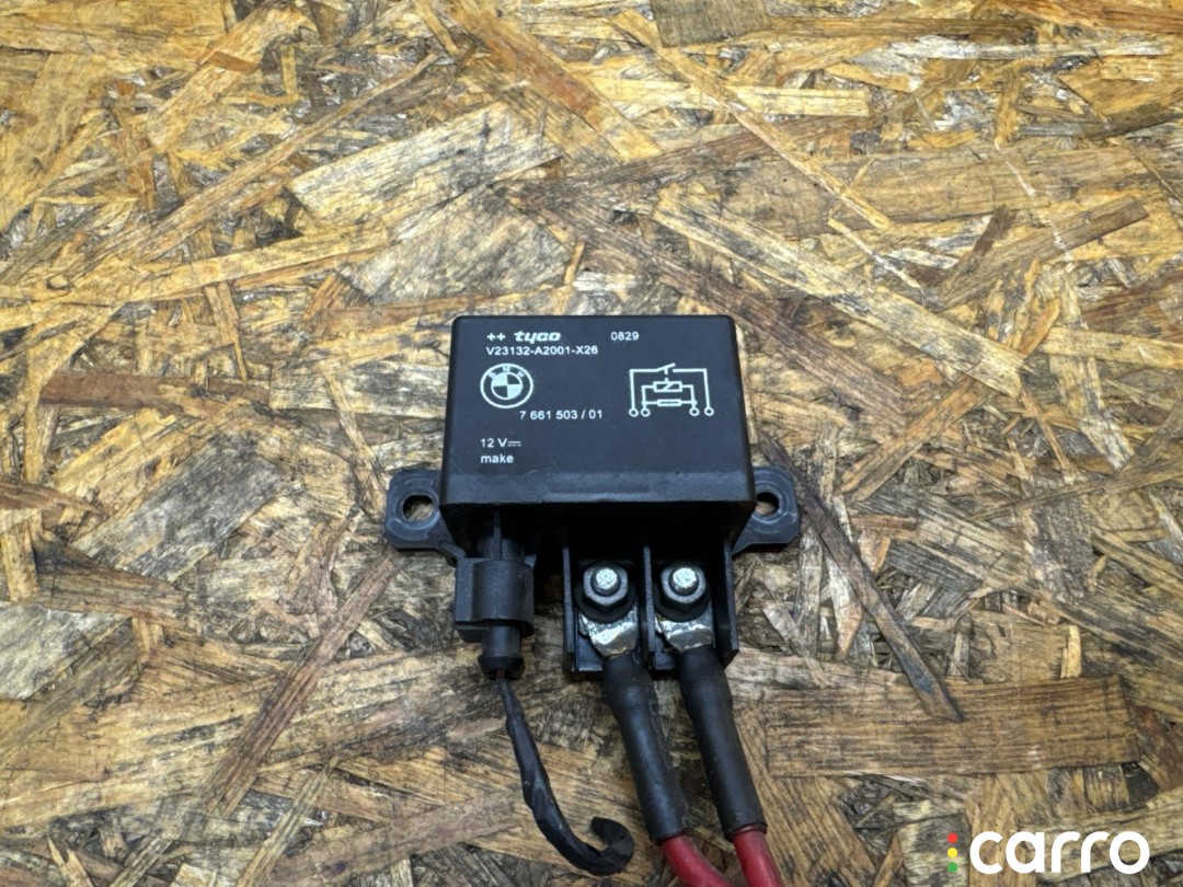 7661503, 61367661503, 61366901819, 6901819 реле электровентилятора BMW X6 E71 2009г. - фото №1