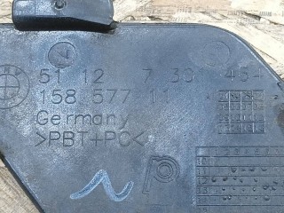 заглушка заднего бампера под крюк, ориг. номер 51127312748, 7312748, 7301464, 2240007, 51122240007, BMW 3 F30/F31 2011-2016