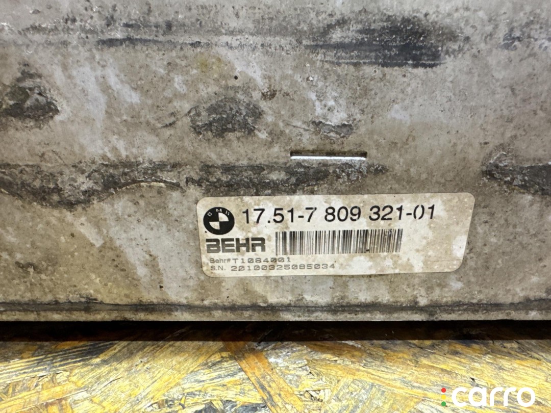 7809321, 17517533475, 7533475, 17157809321 интеркулер BMW X5 E70 [рестайлинг] 2010г. - фото №5