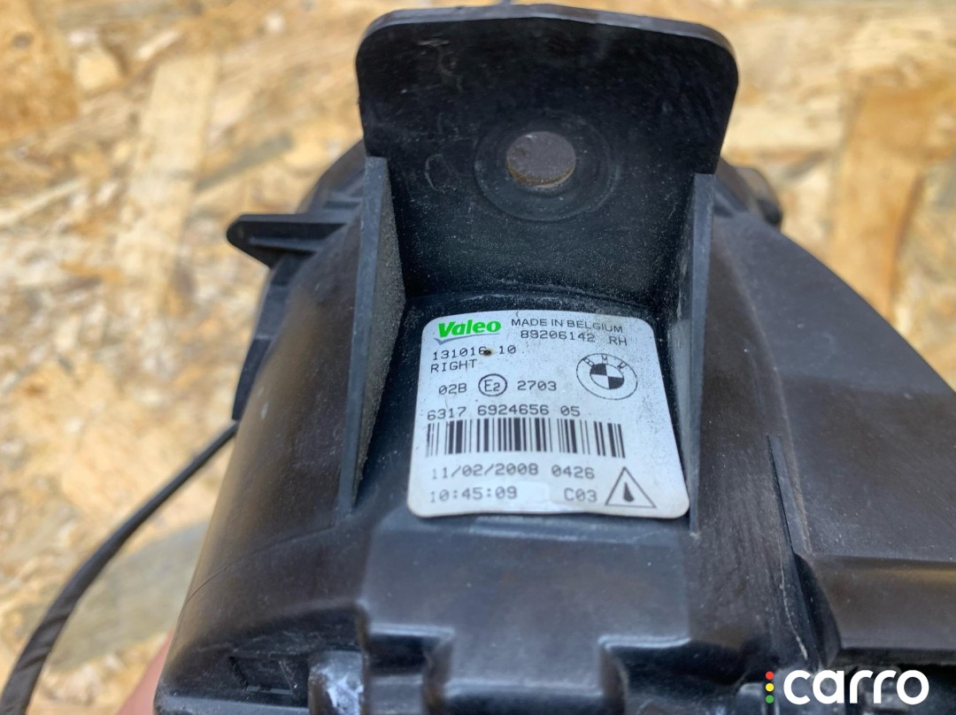 6924656, 89206142, 63176924656, 63177837502, 7837502 фара противотуманная правая BMW X5 E70 2008г. - фото №5
